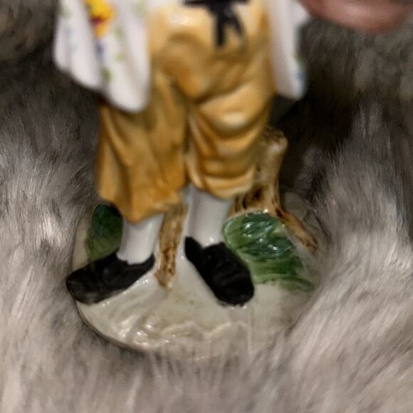 Vintage Kato Kogei Japanese Porcelain Figurines Man and Woman - Picture 6 of 16